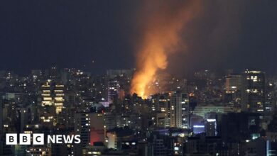 Lebanon said 22 people were killed in an Israeli attack on central Beirut