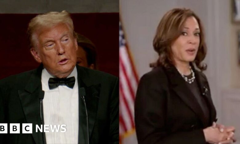 Trump and Harris exchanged charity dinners with each other