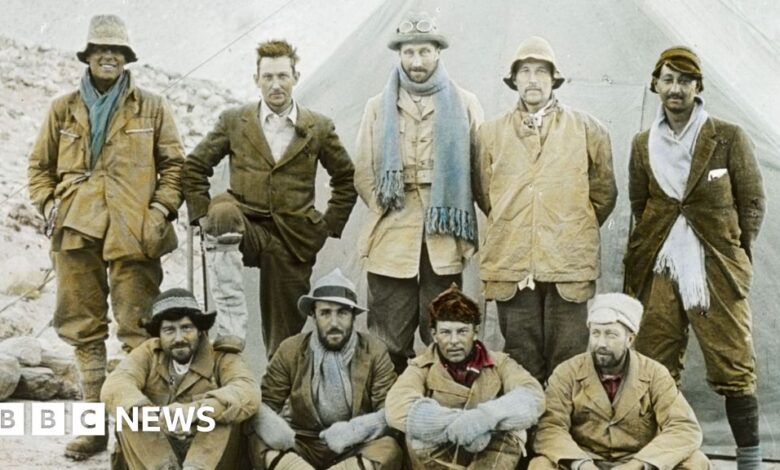 It is believed that Everest climber Irvine's foot was found after 100 years