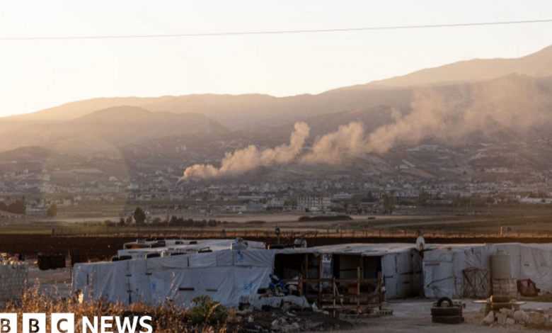 Lebanon said 60 people were killed in an Israeli attack on the eastern Bekaa Valley