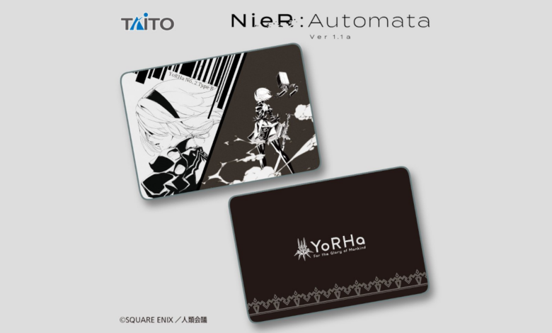 NieR Automata anime version blankets appear at Taito Online Crane