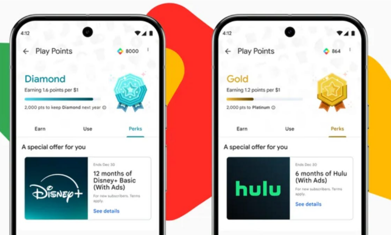 Android users can earn Google Play Points for a free Disney+ or Hulu subscription