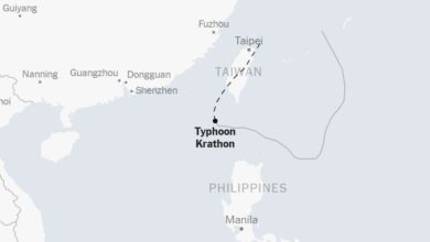 Super Typhoon Krathon approaches Taiwan after hitting the Philippines