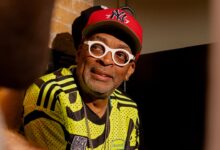 Taking a photo with Spike Lee and his Arsenal fan club: “Always exciting when he shows up”