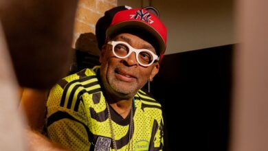 Taking a photo with Spike Lee and his Arsenal fan club: “Always exciting when he shows up”