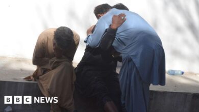 At least 25 people were killed in an explosion at a Pakistan train station