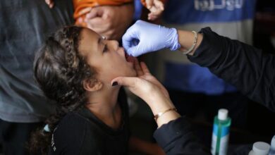 Gaza: Polio campaign reaches 94,000 children in besieged north