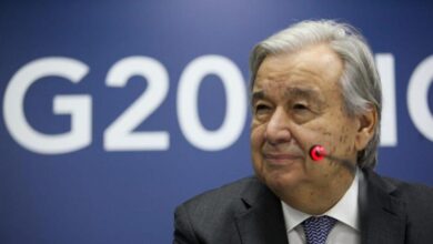 Ahead of the G20 Summit in Brazil, Guterres calls on the bloc to take the lead in solving global problems