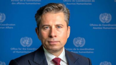 New UN relief director takes office