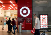 Target shares fell sharply on earnings