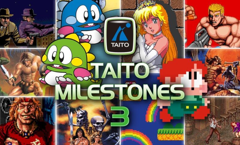 Taito 3 Milestones Finally has a Western release date on Switch