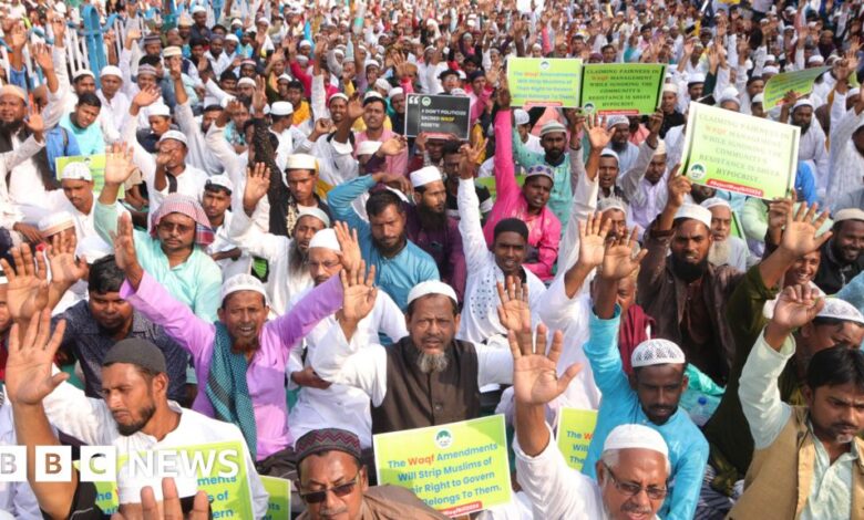 Why do many Muslims in India oppose amendments to property laws?