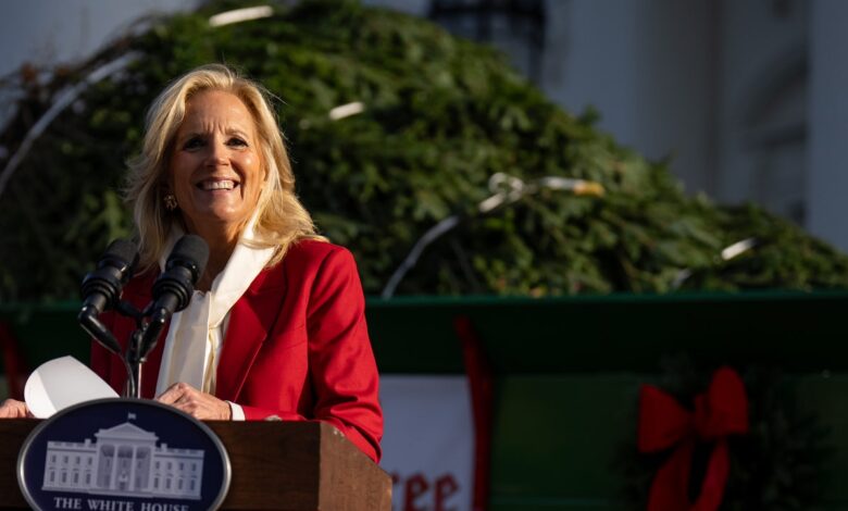 Jill Biden has chosen a side on “Christmas Decorations Before Thanksgiving?” Debate