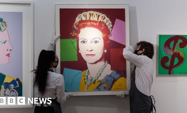 Andy Warhol's paintings were stolen in a gallery heist in the Netherlands