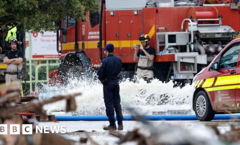 Spanish rescuers search underground parking lots as new floods hit Barcelona