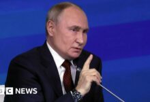 Putin praised Donald Trump for 'courage' after being elected