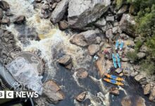 Kayaker's leg was amputated in the river 20 hours after being rescued