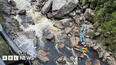 Kayaker's leg was amputated in the river 20 hours after being rescued