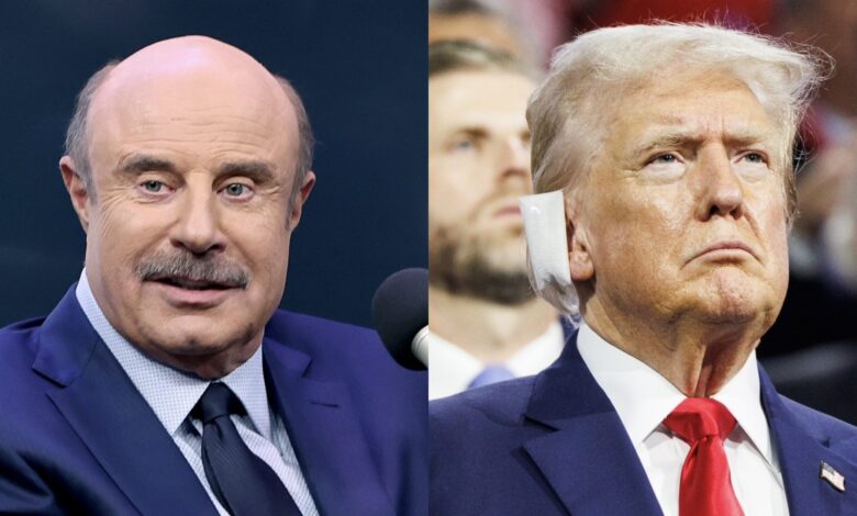 Hol' Up! Dr. Phil Shocks Social Media After Revealing Why He Spoke At One Of Donald Trump's Rallies (VIDEOS)