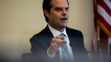 Matt Gaetz, unable to escape sexual misconduct allegations, steps down from leadership of Justice Department