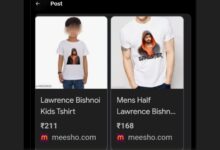 Lawrence Bishnoi's 'Hero' T-Shirt Sales Land Meesho in Soup: Know the Story Here