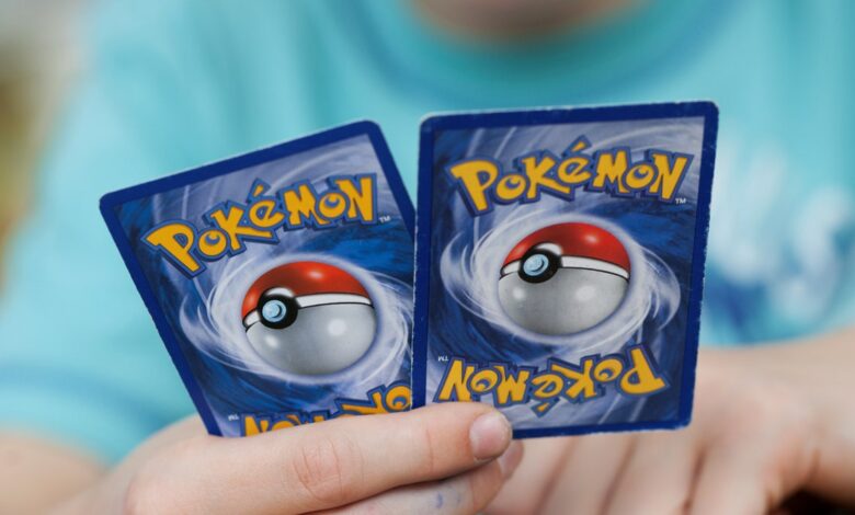 Pokémon cards are back—No adhesive needed