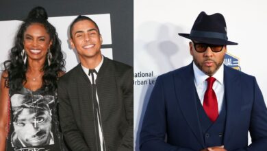 Quincy Brown Shades Dad Al B. Sure! W/ Post About Kim Porter