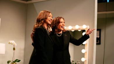 Kamala Harris' surprise appearance lights up 'Saturday Night Live'