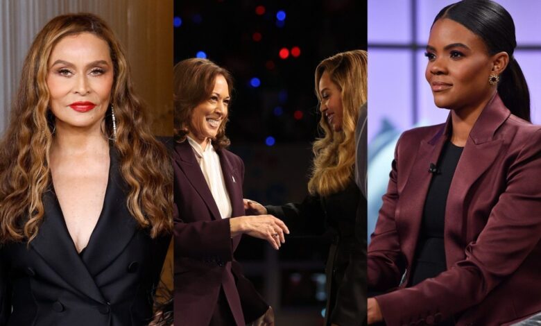 Whew! Tina Knowles Slams Candace Owens For "Misinformation" About Whether Beyoncé Got $10M For Harris Endorsement