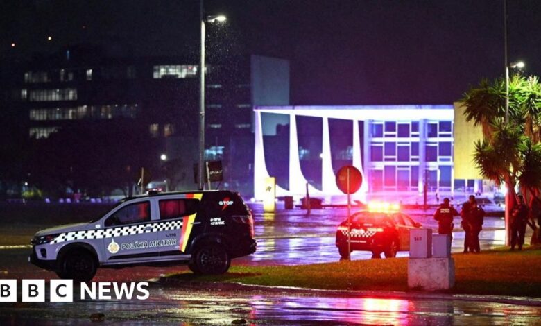 One person died after an explosion at the Brazilian Supreme Court