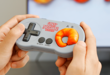 Cup Noodle Controller Has a Shrimp Button