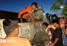 The sixth storm this month made landfall in the Philippines