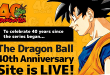 Dragon Ball 40th anniversary website opens