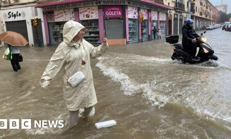 Málaga evacuates thousands of people as more flood warnings are issued