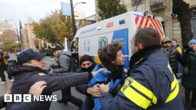 Georgia police clear protesters challenging 'stolen' election