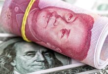 China pegged the Yuan at its weakest level in more than a year