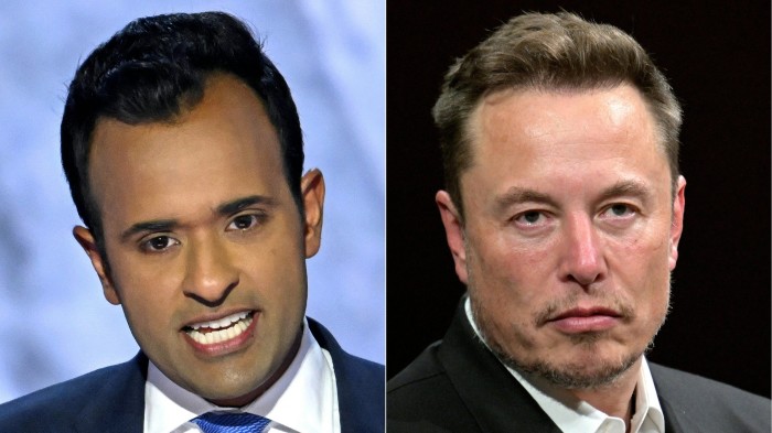 Vivek Ramaswamy and Elon Musk