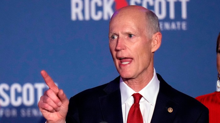 Trump allies unite behind the Florida loyalist's bid to lead the Senate