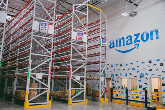 Amazon shares rise on strong demand, soaring AI infrastructure spending