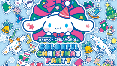 Parco Announces Cinnamoroll Colorful Christmas Party