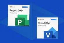 Buy Microsoft Visio Professional or Microsoft Project Professional 2024 with up to 92% off