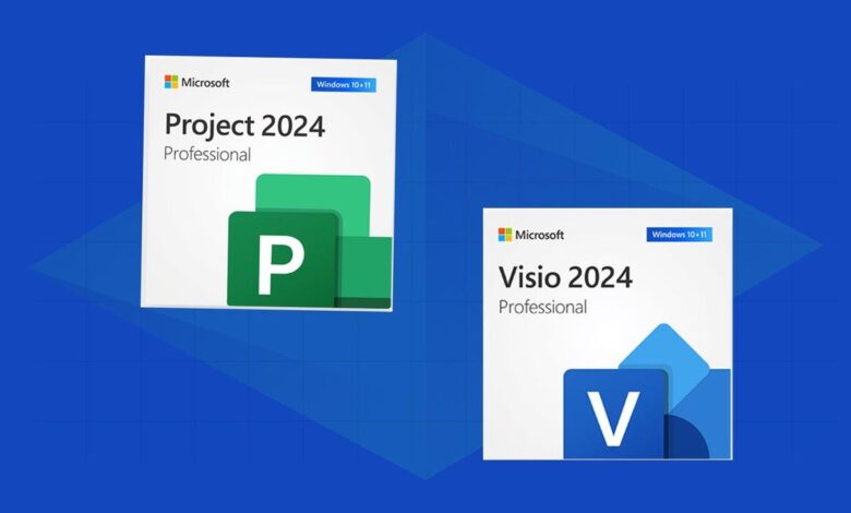 Buy Microsoft Visio Professional or Microsoft Project Professional 2024 with up to 92% off