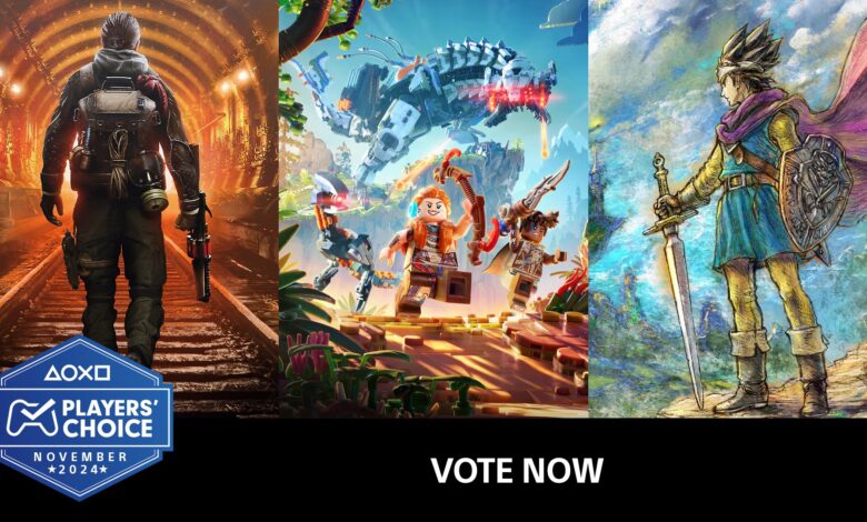 Players’ Choice: Vote for November 2024’s best new game