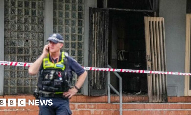 Police say a Melbourne synagogue is suspected of a possible terrorist act