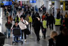 Jammed Thanksgiving flights pushed U.S. air travel to record levels