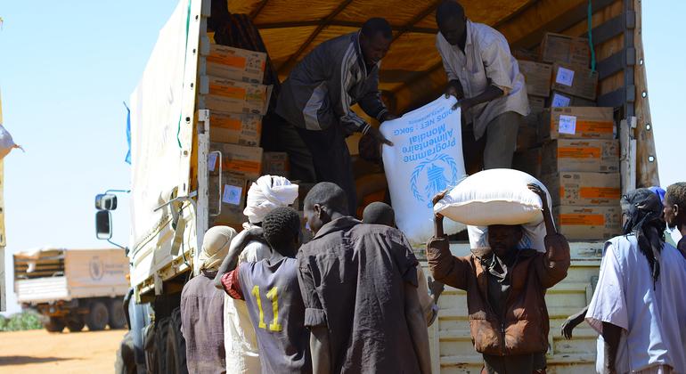 WFP provides aid to more than 800,000 people in Sudan