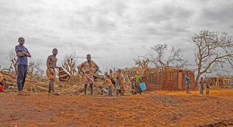 About 90,000 children were affected by Cyclone Chido in Mozambique