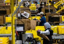 Thousands of Amazon workers strike during peak pre-Christmas period