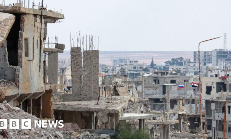 The report said anti-Assad rebels had taken over much of Syria's southern Deraa region