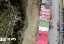 Bolivian shamans refuse to leave their shack on the deadly cliff